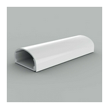 Vezetékcsatorna ívelt műanyag 40mm x 19mm x 2000mm fehér kezeletlen LE KOPOS